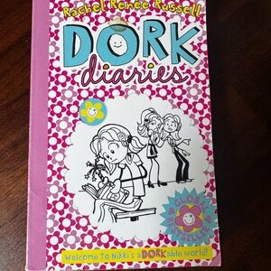 Dork Diaries Book with Pink Cover